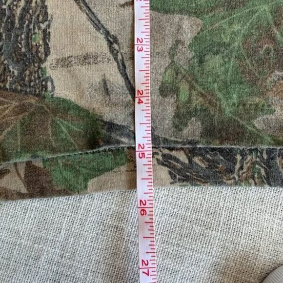 Vintage 90s Real Tree Camo Single Stitch T-Shirt Size XL Boxy Fit - Picture 8 of 8